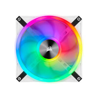 Corsair iCUE QL140 RGB 140mm PWM White Fan — Single Pack