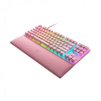 Razer Huntsman V2 TKL Optical Mechanical Gaming keyboard - Quartz Pink