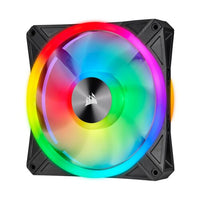 Corsair iCUE QL140 RGB 140mm PWM Dual Fan Kit with Lighting Node CORE Cooling Fans