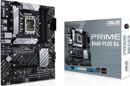 Asus Prime B660-Plus D4 ATX Motherboard, LGA 1700 Socket, DDR4 Memory Support