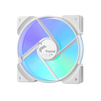 Fractal Prisma AL-12 LED ARGB PWM 120mm Fan - White