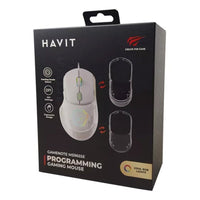Gaming Mouse HAVIT RGB 3in1 12800DPI Wired