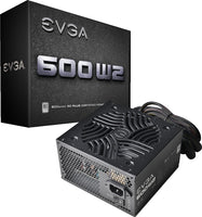 EVGA 600 W2 80+ WHITE 600W, Power Supply