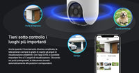 EZVIZ H8C Security Camera, 1080p Outdoor WiFi Camera with Active Defense, AI Human Motion Detection with Auto Tracking, 360° Color Night Vision, Two Way Talk, Weatherproof, Works with Amazon Alexa