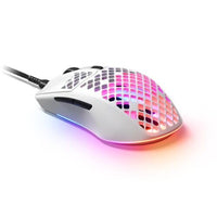 SteelSeries AeroX 3 (2022) Ultra Lightweight Wired Gaming Mouse - Snow