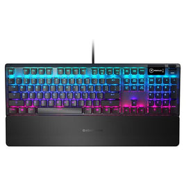 SteelSeries Apex 5 Hybrid Mechanical Gaming Keyboard with OLED Smart Display