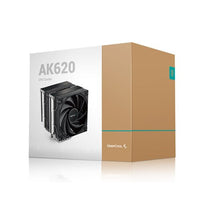 DeepCool AK620 Dual-Tower Black High-Performance CPU Cooler