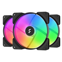 Fractal Aspect 14 RGB Black 140mm Frame 3-pack Fan