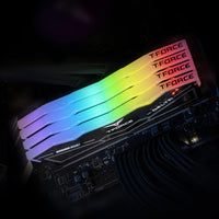 TEAMGROUP T-Force Delta RGB DDR5 Ram 32GB (2x16GB) 6000MHz PC5-48000 CL38 Intel XMP 3.0 &amp; AMD Expo Compatible Desktop Memory Module Ram Black