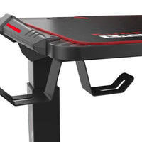 Eureka Ergonomic Gaming Desk - Black