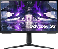 Samsung Odyssey G3 24'' S24AG320NM, 165Hz Refresh Rate, 1ms Response Time, AMD FreeSync, DP, HDMI, LS24AG320NMXUE Black