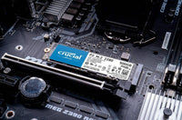 Crucial 1TB P2 NVMe PCIe Internal SSD, M.2 Form Factor, 2400 MB/s Sequential Read, 1800 MB/s Sequential Write, 300TB SSD Endurance