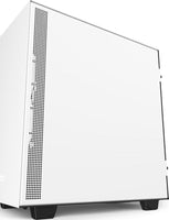 NZXT H510i White ATX Mid Tower PC Gaming Case Front I/O USB Type-C Port Vertical GPU Mount Tempered Glass Side Panel