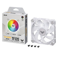 Asus TUF Gaming TF120 ARGB Single Fan - White