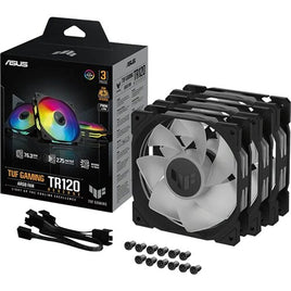 Asus TUF Gaming TR120 ARGB Reverse Blade Triple Pack Fan - Black