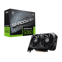 MSI GeForce RTX™ 5060 8G SHADOW 2X OC Graphic Card - Black, DLSS4