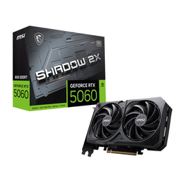 MSI GeForce RTX™ 5060 8G SHADOW 2X OC Graphic Card - Black, DLSS4