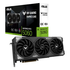 ASUS TUF Gaming RTX 5060 OC 8GB GDDR7 GAMING Graphic Card - Black, DLSS 4