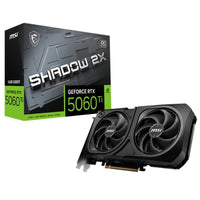 MSI GeForce RTX 5060 Ti 16G SHADOW 2X OC PLUS Graphics Card, DLSS 4