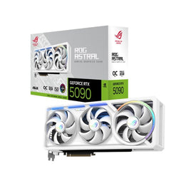 Asus GeForce RTX 5090 ROG Astral 32GB GDDR7 OC White Graphics Card, DLSS 4