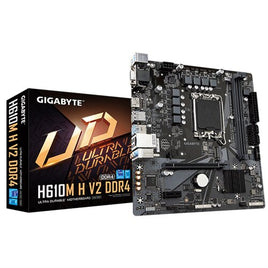 Gigabyte H610M H V2 DDR4 LGA 1700 Micro-ATX Motherboard