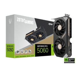 ZOTAC GAMING GeForce RTX 5060 AMP 8GB GDDR7 Graphic Card - Black, DLSS 4