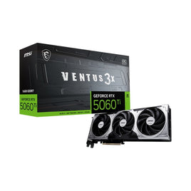 MSI GeForce RTX 5060 Ti 16GB GDDR7 VENTUS 3X OC Graphics Card, DLSS4