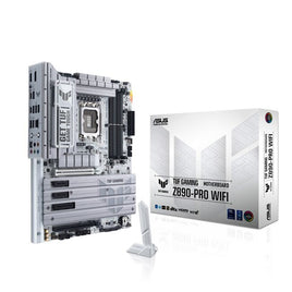 ASUS TUF GAMING Z890-PRO WIFI DDR5 LGA 1851 ATX Motherboard - White