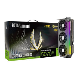 ZOTAC GAMING GeForce RTX 5070 Ti 16GB AMP Extreme INFINITY ULTRA Graphics Card, DLSS 4