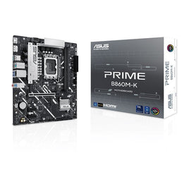 ASUS PRIME B860M-K LGA 1851 DDR5 Micro-ATX Motherboard - Black