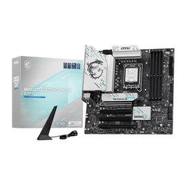 MSI B860M GAMING PLUS WIFI DDR5 LGA 1851 Micro-ATX Motherboard - Black