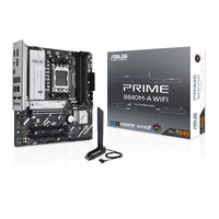 ASUS PRIME B840M-A WIFI AMD Micro-ATX Motherboard - Black