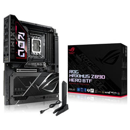 ASUS ROG Maximus Z890 Hero BTF LGA 1851 ATX Motherboard - Black