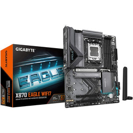 Gigabyte AMD X870 EAGLE WIFI7 AM5 DDR5 ATX Motherboard - Black