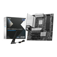 MSI PRO B860M-A WiFi DDR5 LGA 1851 Micro-ATX Motherboard - Black