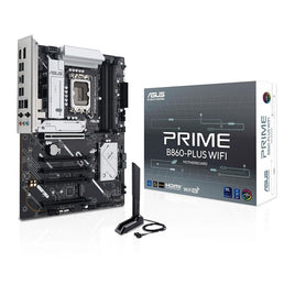 ASUS PRIME B860-PLUS WIFI Intel DDR5 ATX Motherboard - Black
