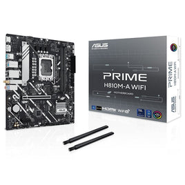 Asus Prime H810M-A WiFi DDR5 LGA 1851 Micro-ATX Motherboard - Black