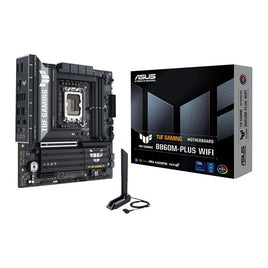 ASUS TUF GAMING B860M-PLUS WiFi DDR5 LGA 1851 Micro-ATX Motherboard