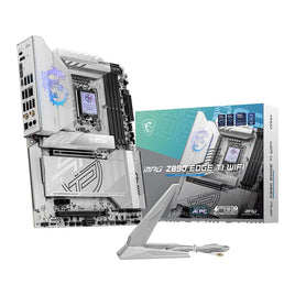 MSI MPG Z890 EDGE TI WiFi DDR5 LGA 1851 ATX Motherboard - White
