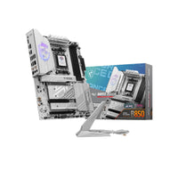 MSI MPG B850 EDGE TI WIFI AMD AM5 ATX Motherboard - White | 911-7E62-001
