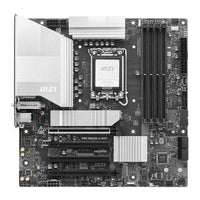 MSI PRO B860M-A WiFi DDR5 LGA 1851 Micro-ATX Motherboard - Black