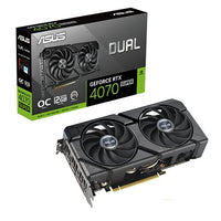 ASUS Dual RTX 4070 SUPER EVO OC 12GB GDDR6X Graphics Card, DLSS 3