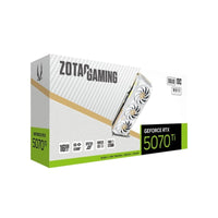 ZOTAC GAMING GeForce RTX 5070 Ti SOLID CORE OC Graphic Card - White, DLSS 4