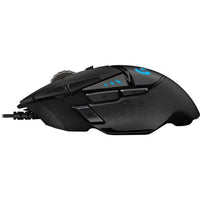 Logitech G502 Hero RGB 16'000 DPI 11 Programmable Buttons, Laptop PC Gaming Mouse Black