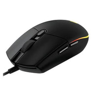 Logitech G203 LightSync RGB 6 Button Gaming Mouse - Black