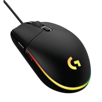 Logitech G203 LightSync RGB 6 Button Gaming Mouse - Black