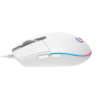 Logitech G203 Lightsync RGB 8000 Dpi Wired Gaming Mouse - White