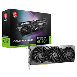 MSI RTX 4070 Ti GAMING X SLIM 12GB Graphics Card, DLSS 3