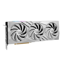 MSI RTX 4070 Ti Gaming X SLIM 12GB White GDDR6X Graphics Card - White, DLSS 3