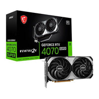 MSI RTX 4070 SUPER VENTUS 2X 12GB GDDR6X OC Edition Graphics Card, DLSS 3